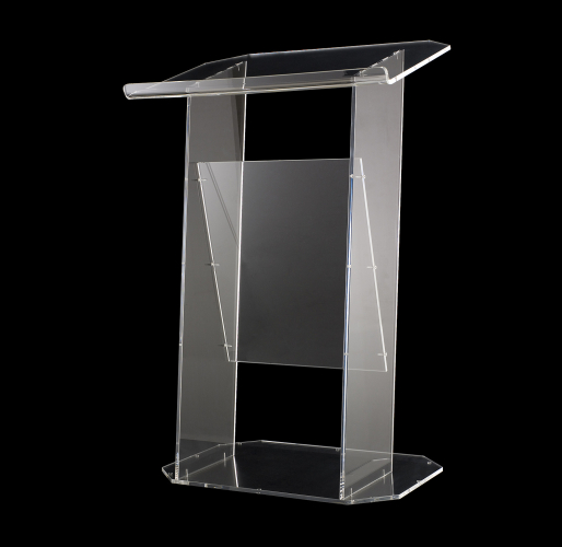 Bespoke Acrylic Lectern 01 - Turning Leaf